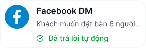 Thông báo Facebook DM